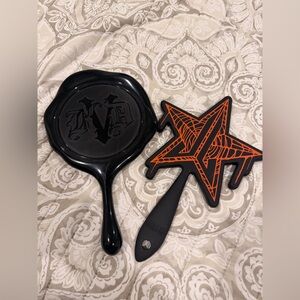 Kat Von D and Jeffree Star hand mirrors